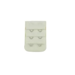 2-Hook 3-Rows Spacing Bra Extender-Beige