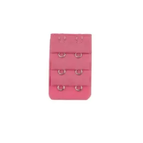 2-Hook 3-Rows Spacing Bra Extender-Pink