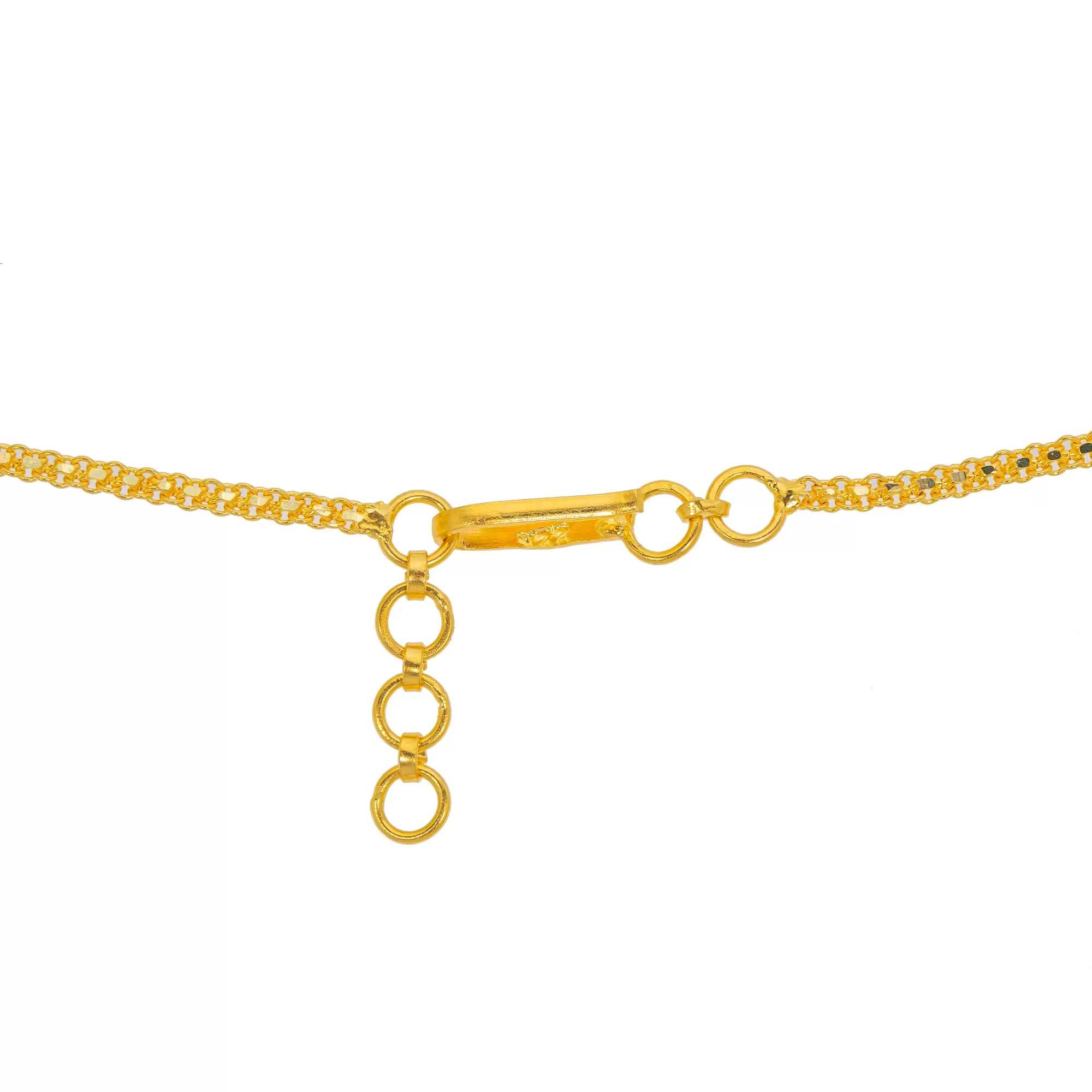 22K Yellow Gold & Multi-Stone Layered Necklace (150.7gm)