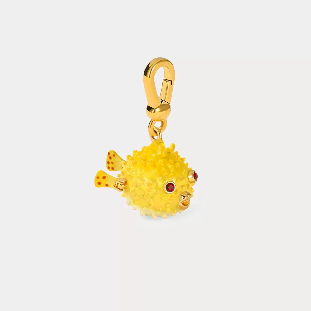 Balloonfish Pendant Necklace