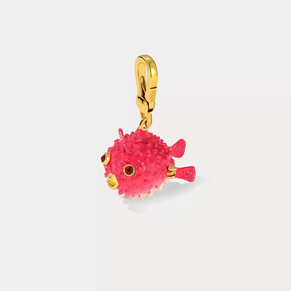 Balloonfish Pendant Necklace