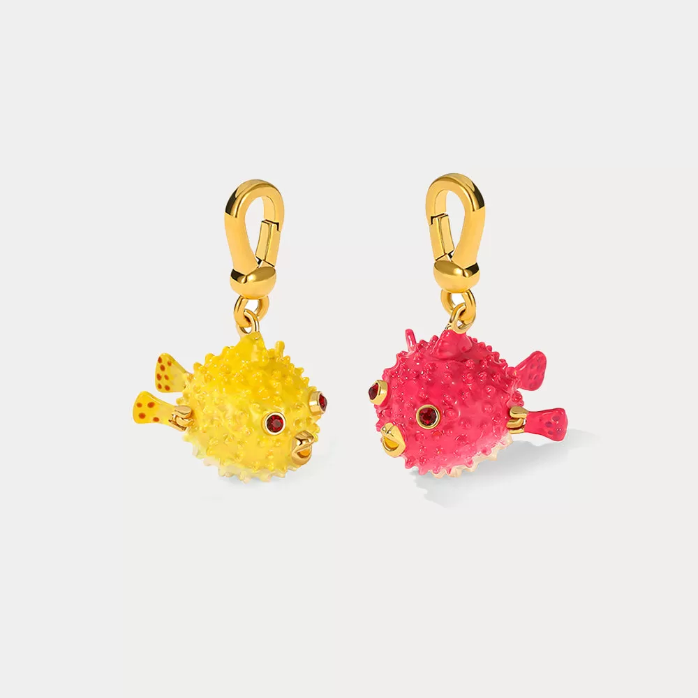 Balloonfish Pendant Necklace