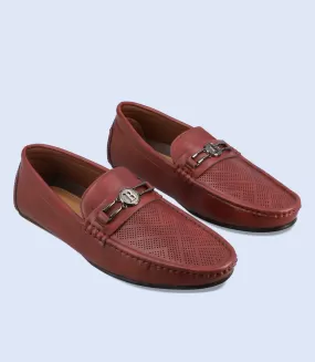 BM5138-MAROON-Men Loafers