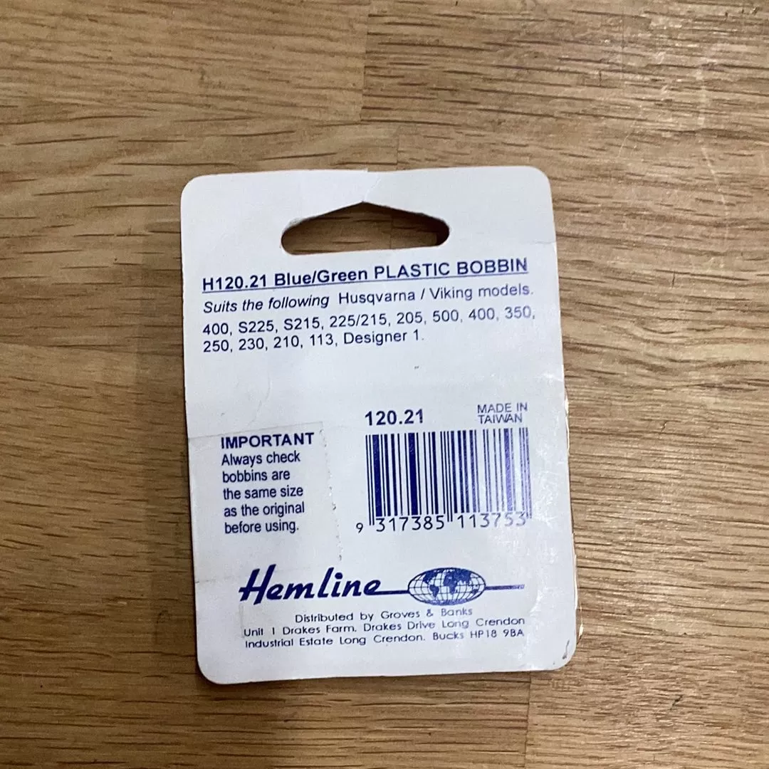 Bobbins to suit Husqvarna/Viking Type 120.21 | Hemline