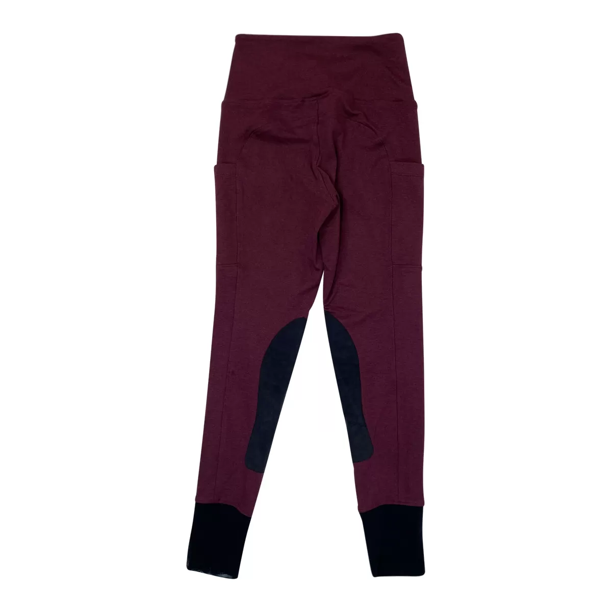 Botori 'Active Riding' Tights in Wine - Women's Small