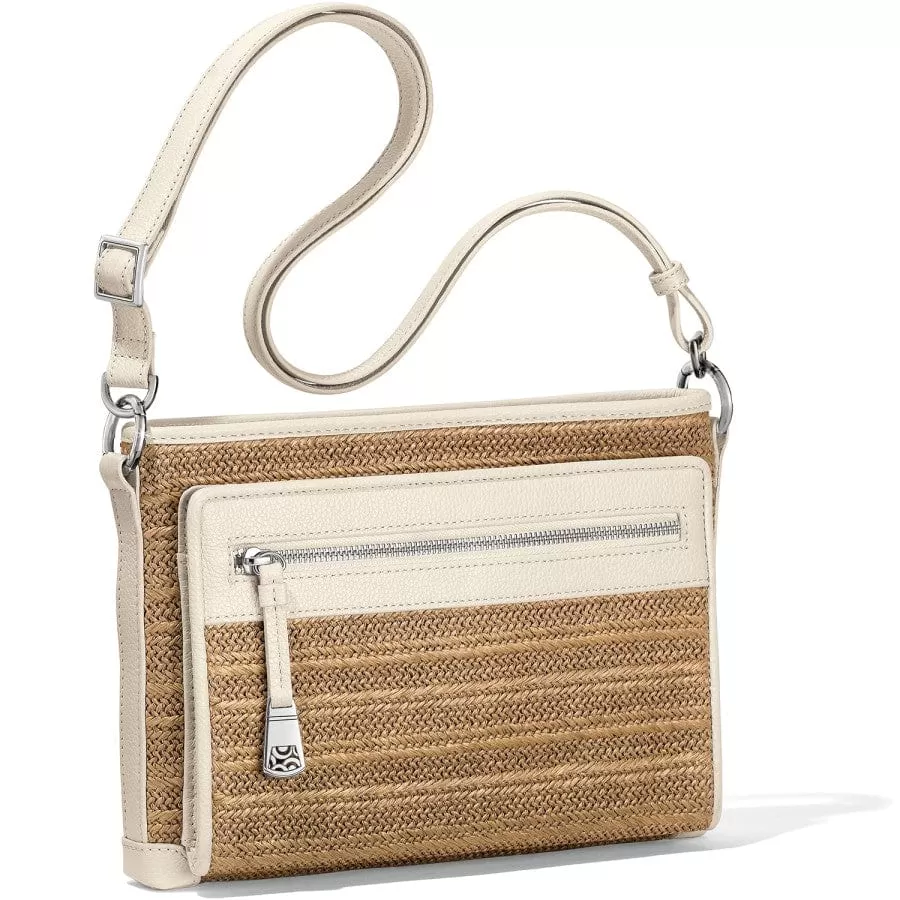 Brooklyn Straw Cross Body Organizer