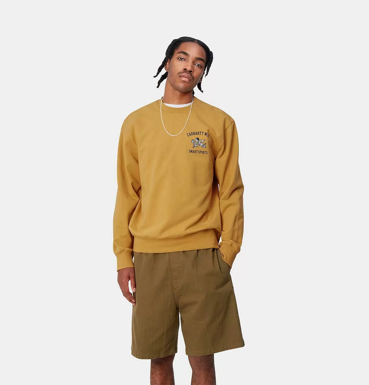 Carhartt WIP Smart Sports Sweatshirt in Sunray