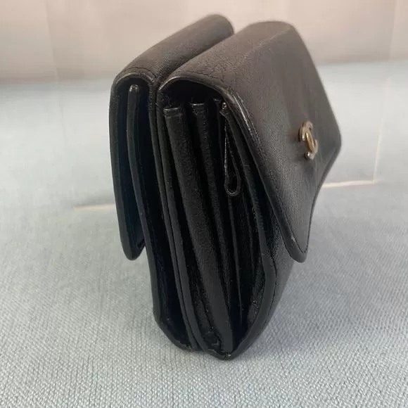 ChanelVintage Black Small As Is Wallet