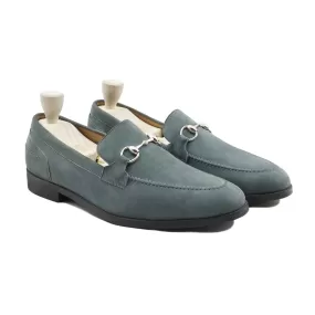 Colorado - Men's Grey Kid Suede Loafer