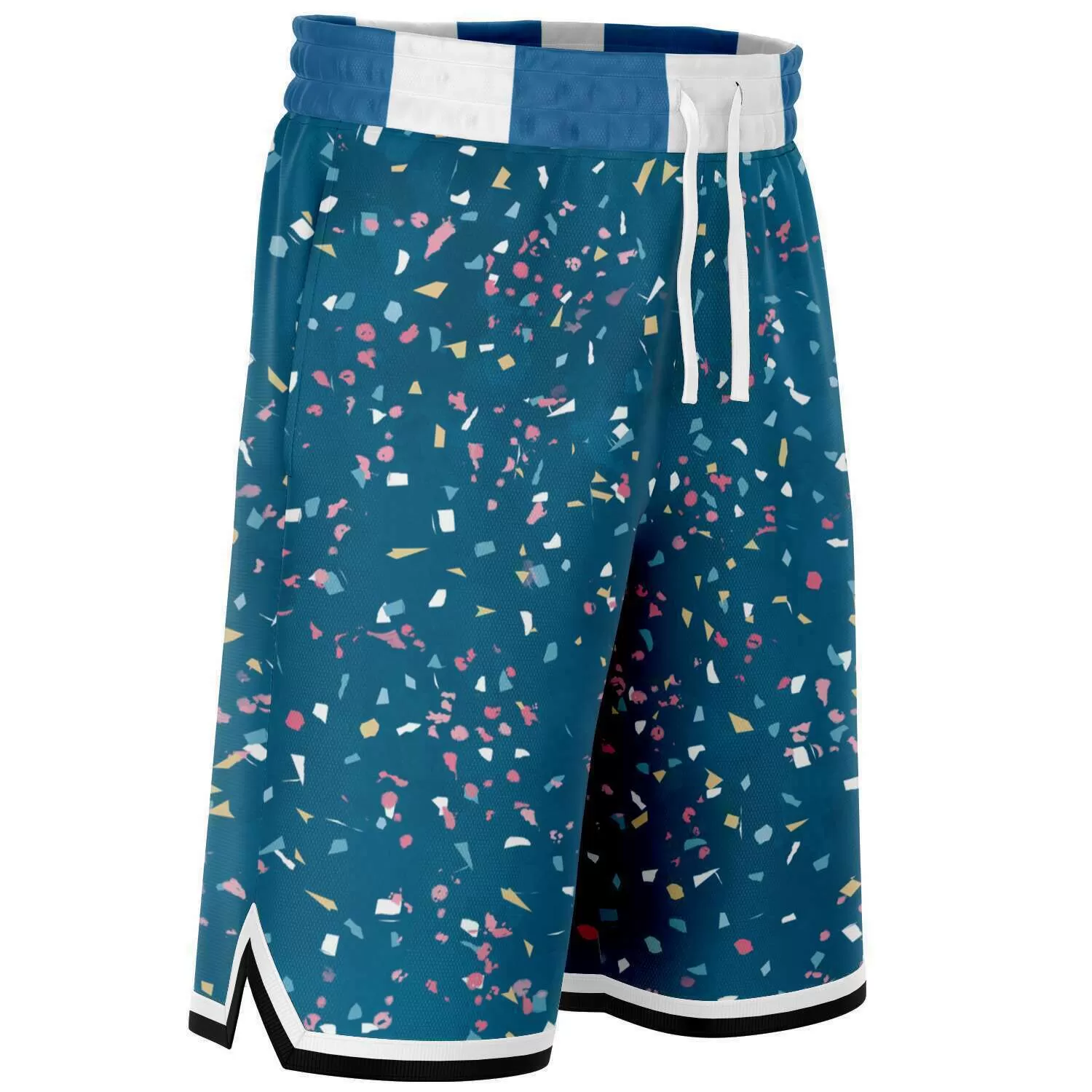 Confetti on Me Unisex Basketball Shorts (Unisex)