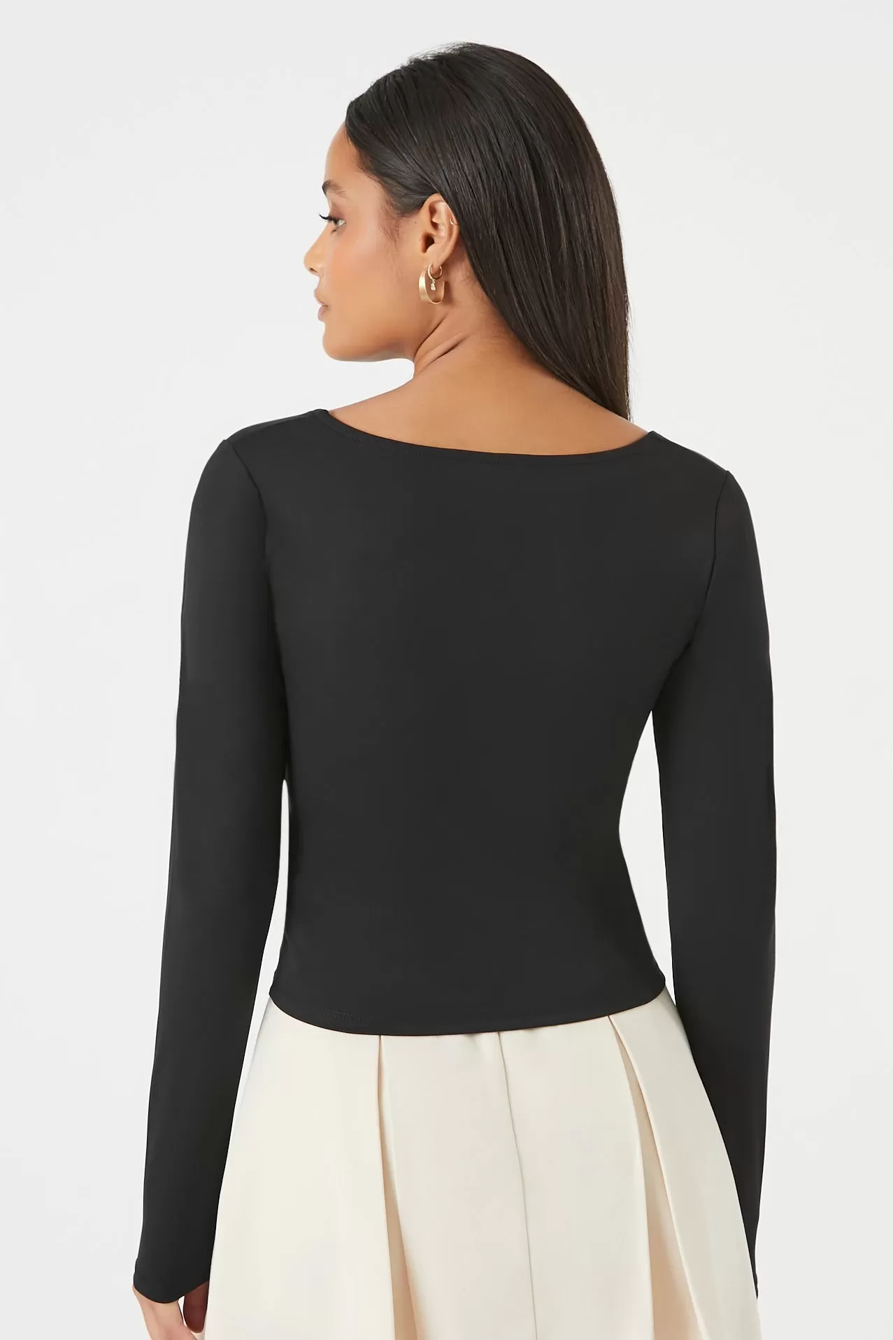 Contour Sculpt Long-Sleeve Top