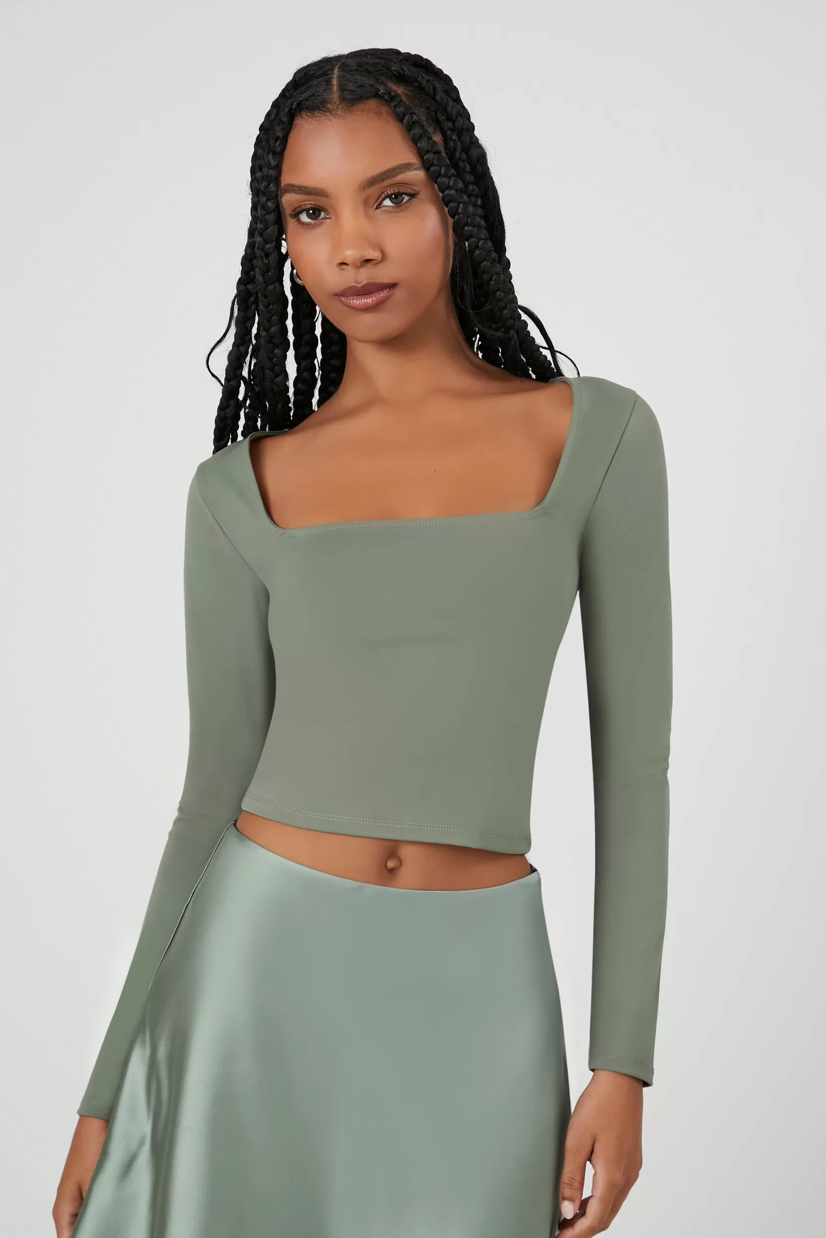 Contour Sculpt Long-Sleeve Top