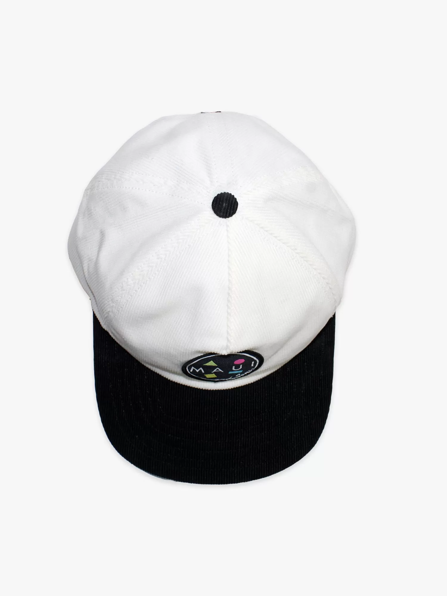 Cookie Logo Corduroy Hat in White