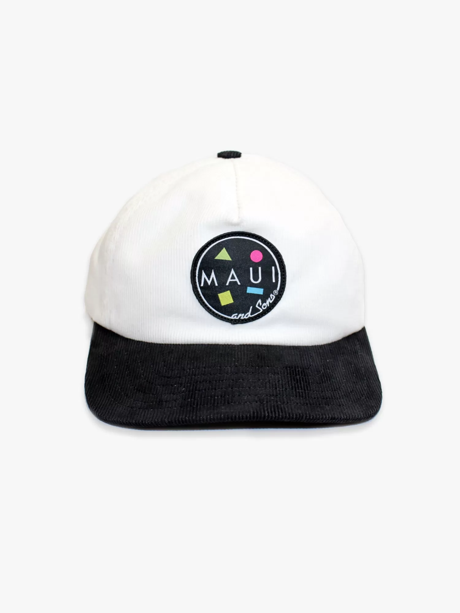 Cookie Logo Corduroy Hat in White