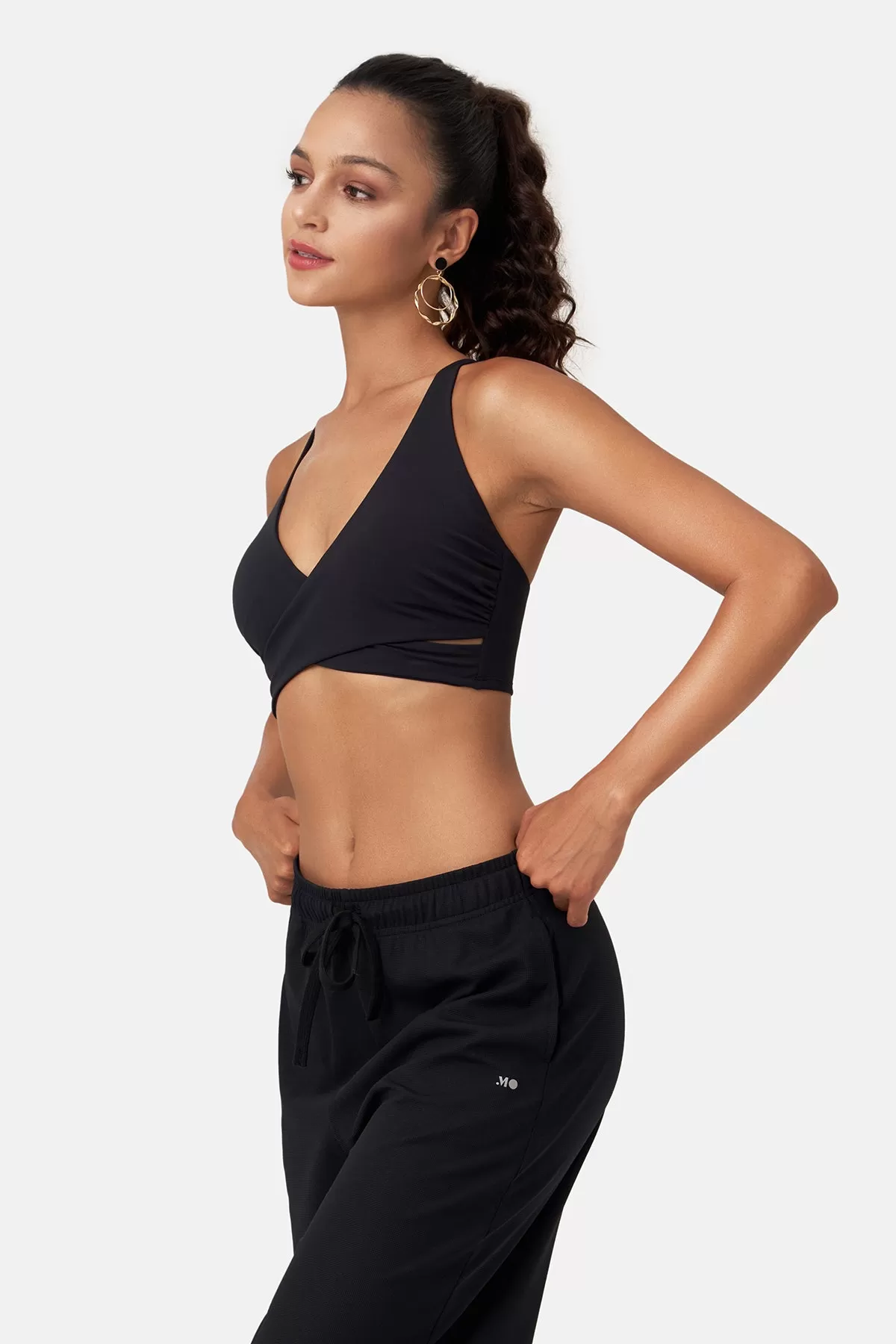 Cross-front Sports Bra