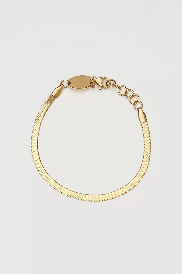 Dainty Herringbone Bracelet