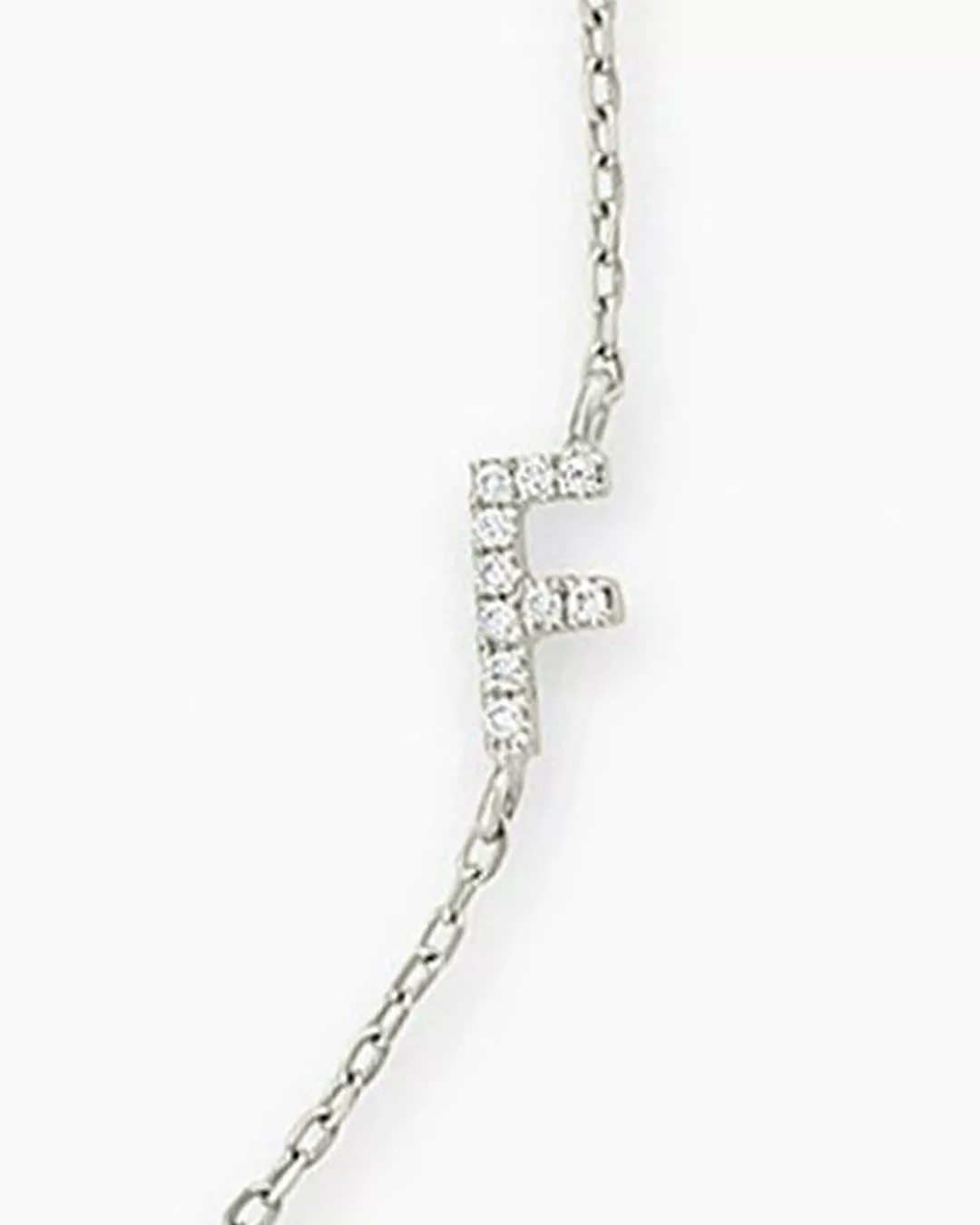 Diamond Pavé Alphabet Bracelet