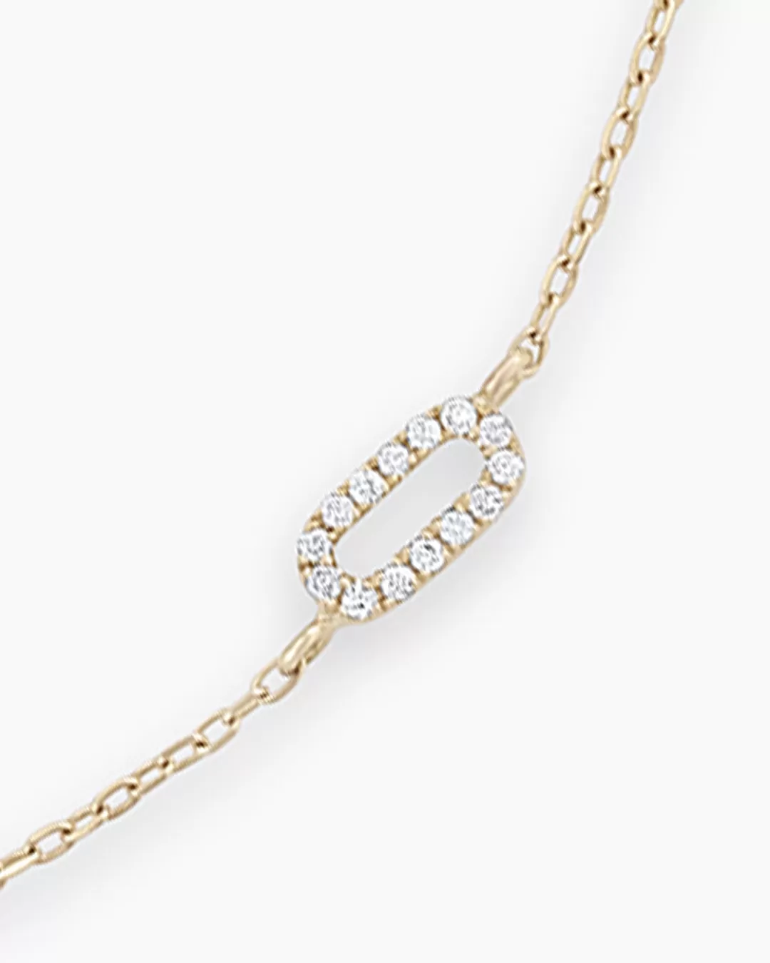 Diamond Pavé Alphabet Bracelet