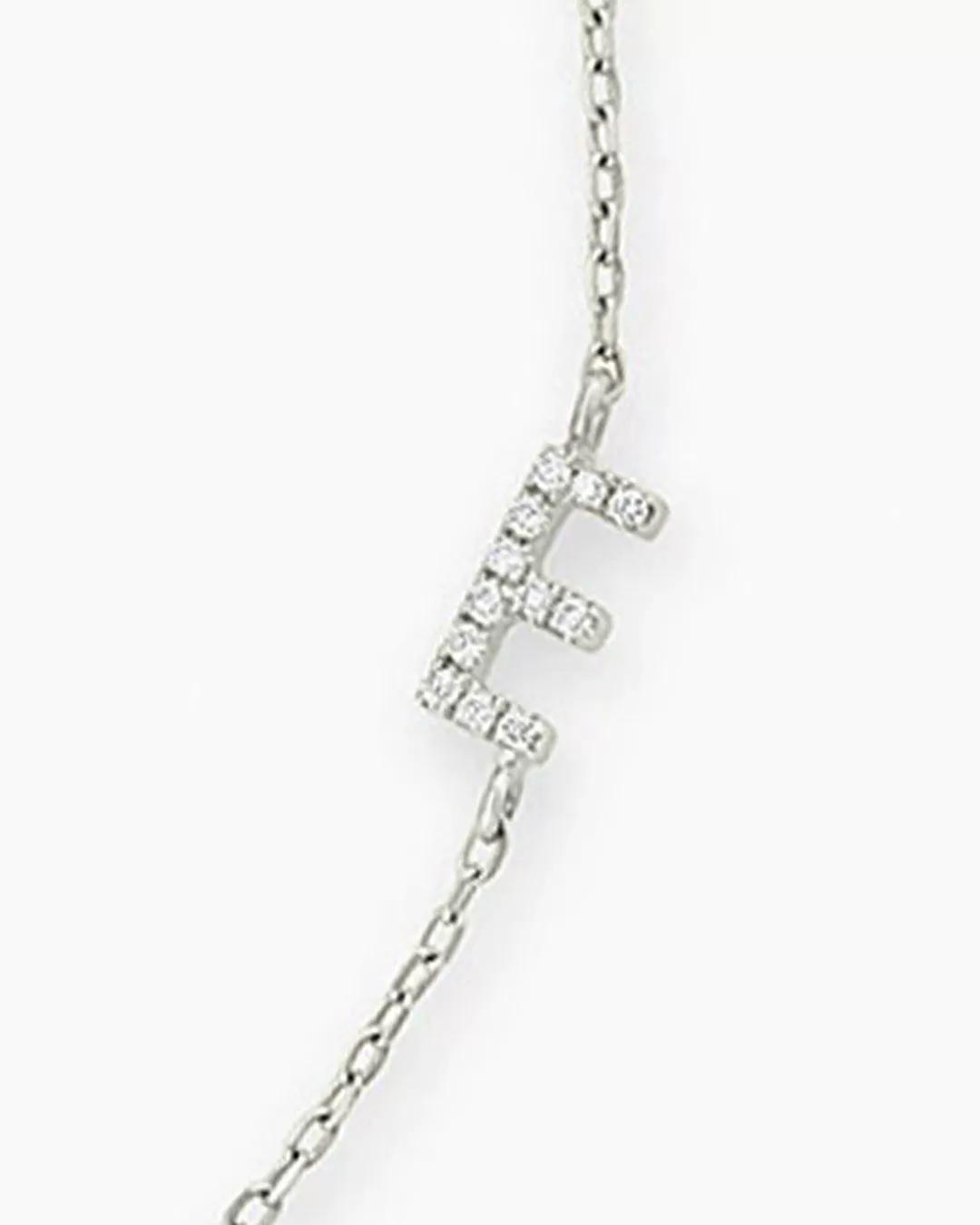 Diamond Pavé Alphabet Bracelet