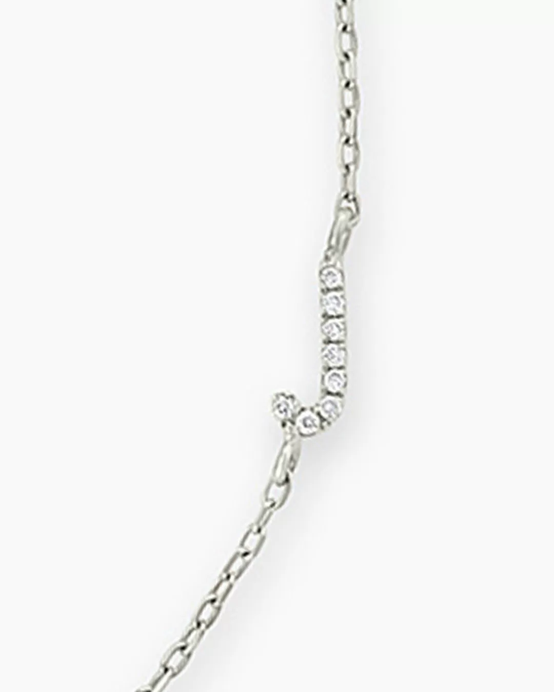 Diamond Pavé Alphabet Bracelet