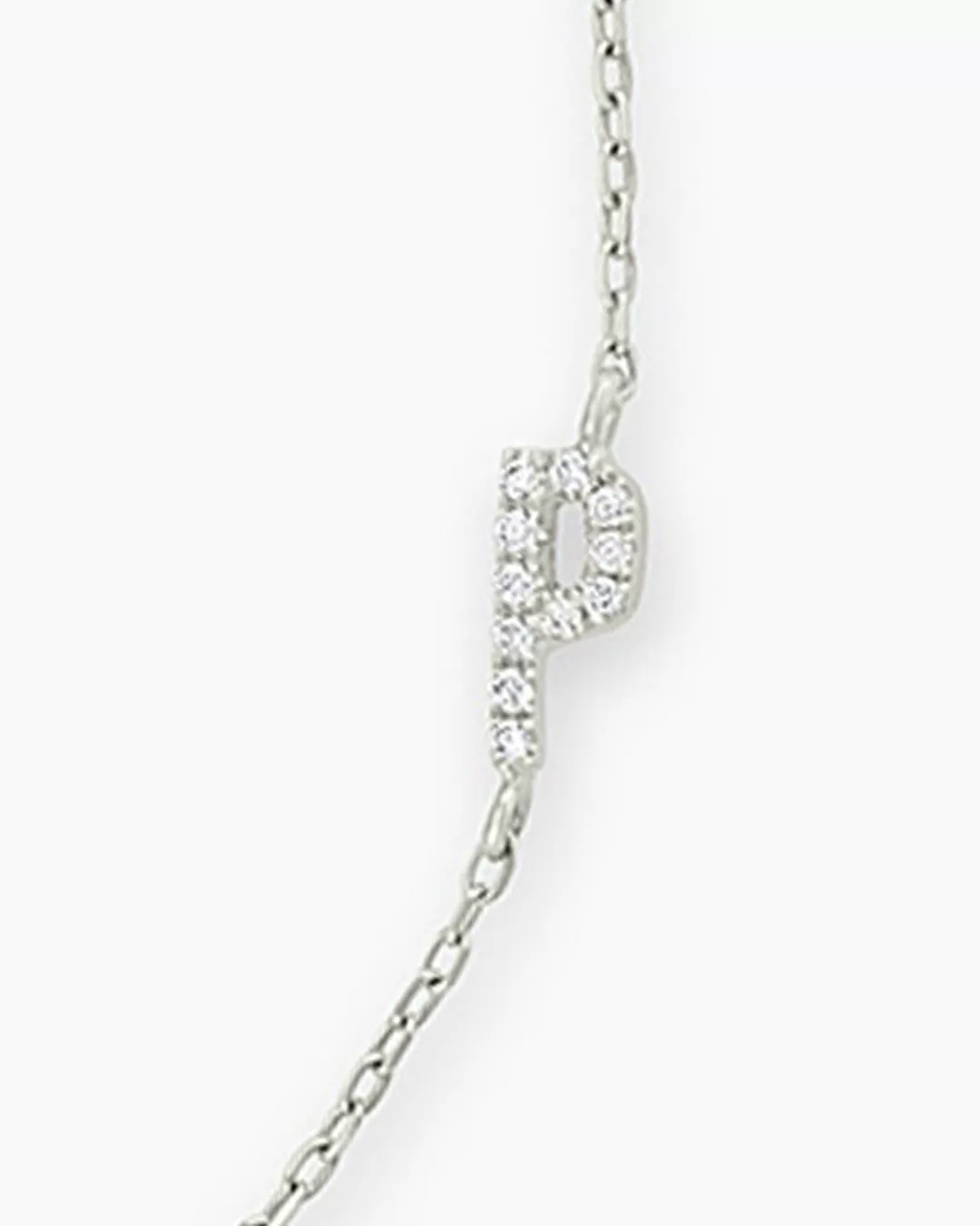 Diamond Pavé Alphabet Bracelet