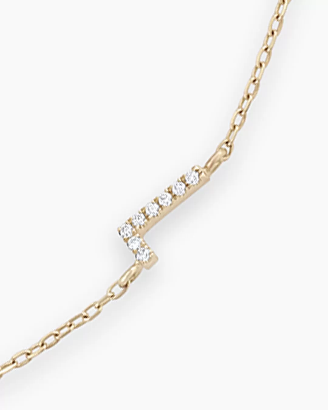 Diamond Pavé Alphabet Bracelet