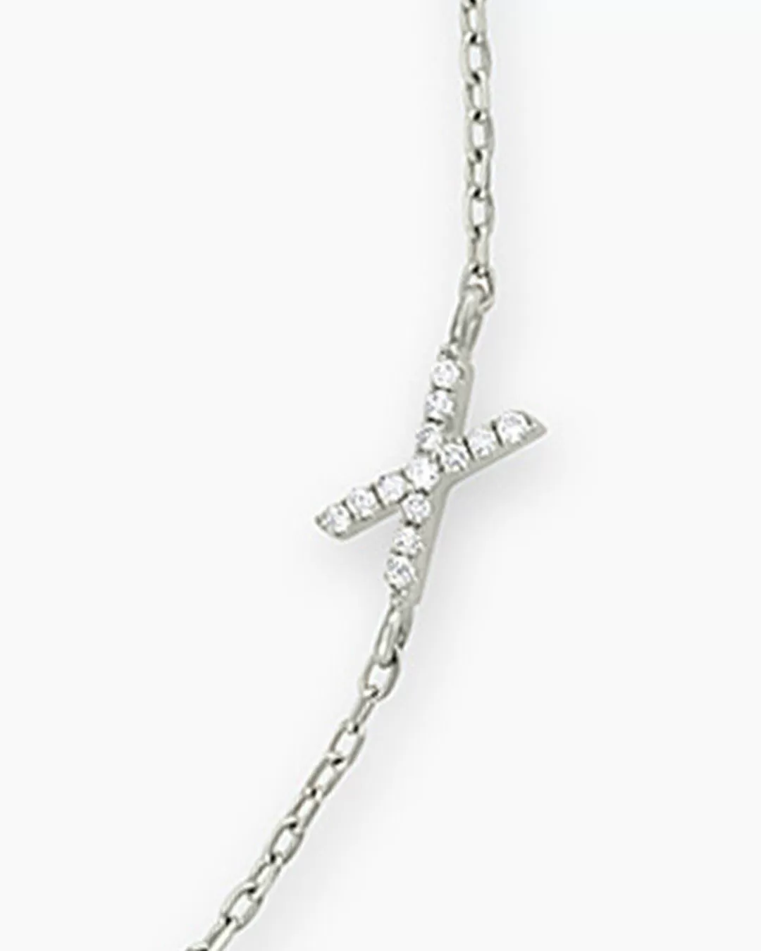 Diamond Pavé Alphabet Bracelet