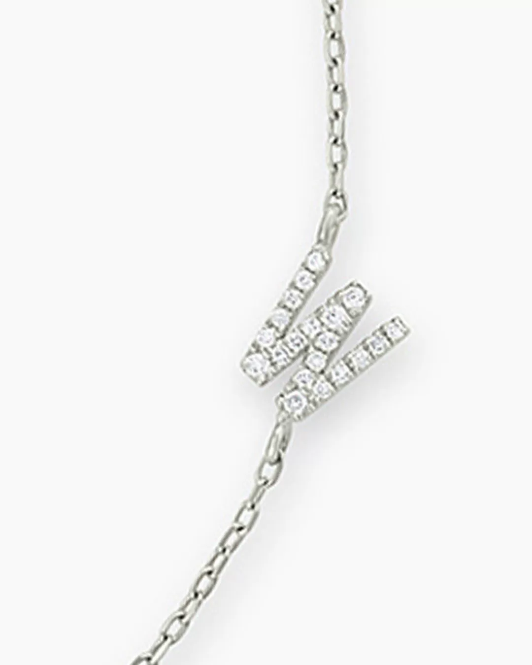 Diamond Pavé Alphabet Bracelet