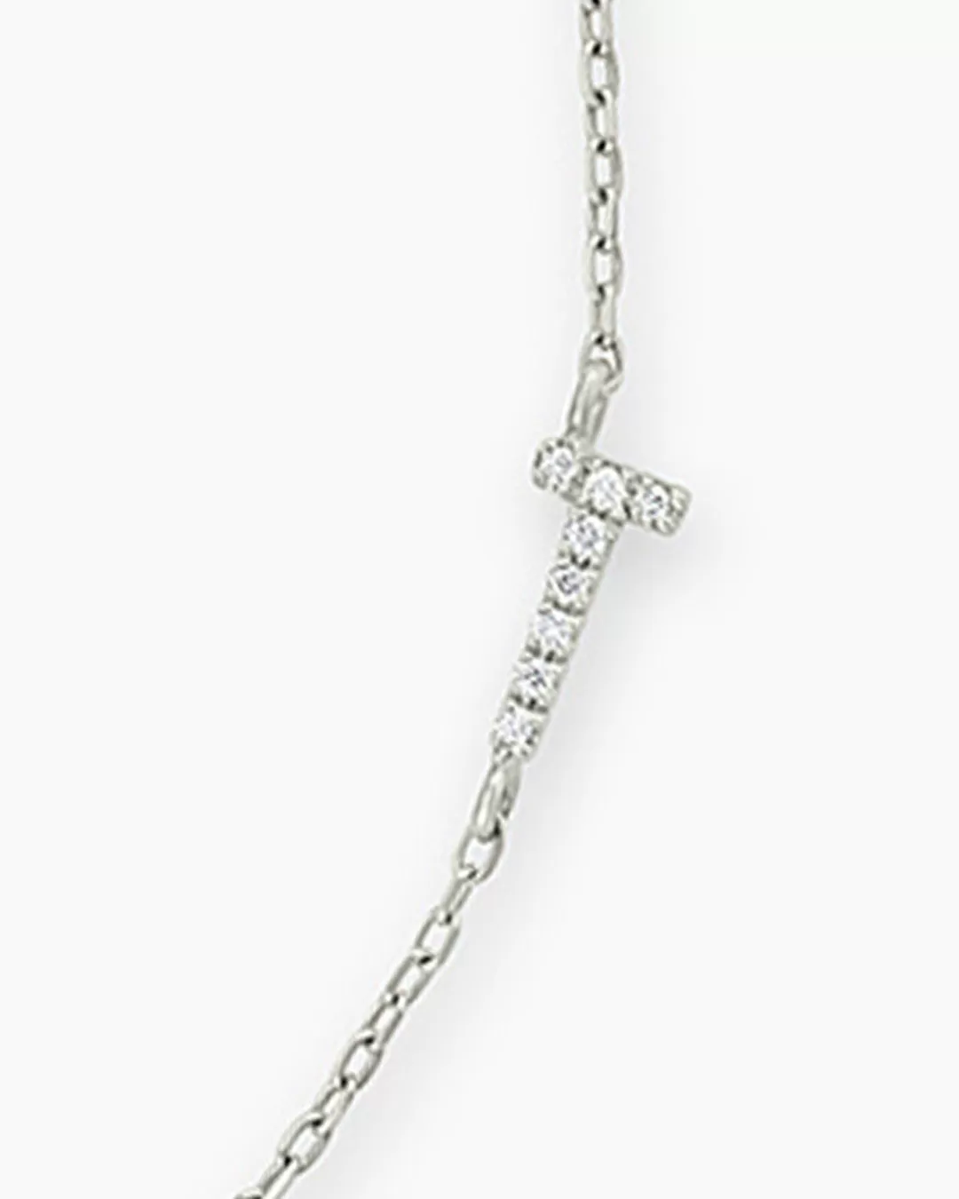 Diamond Pavé Alphabet Bracelet