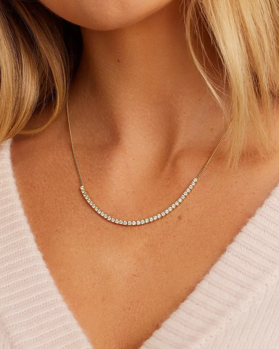 Diamond Row Melbourne Statement Necklace