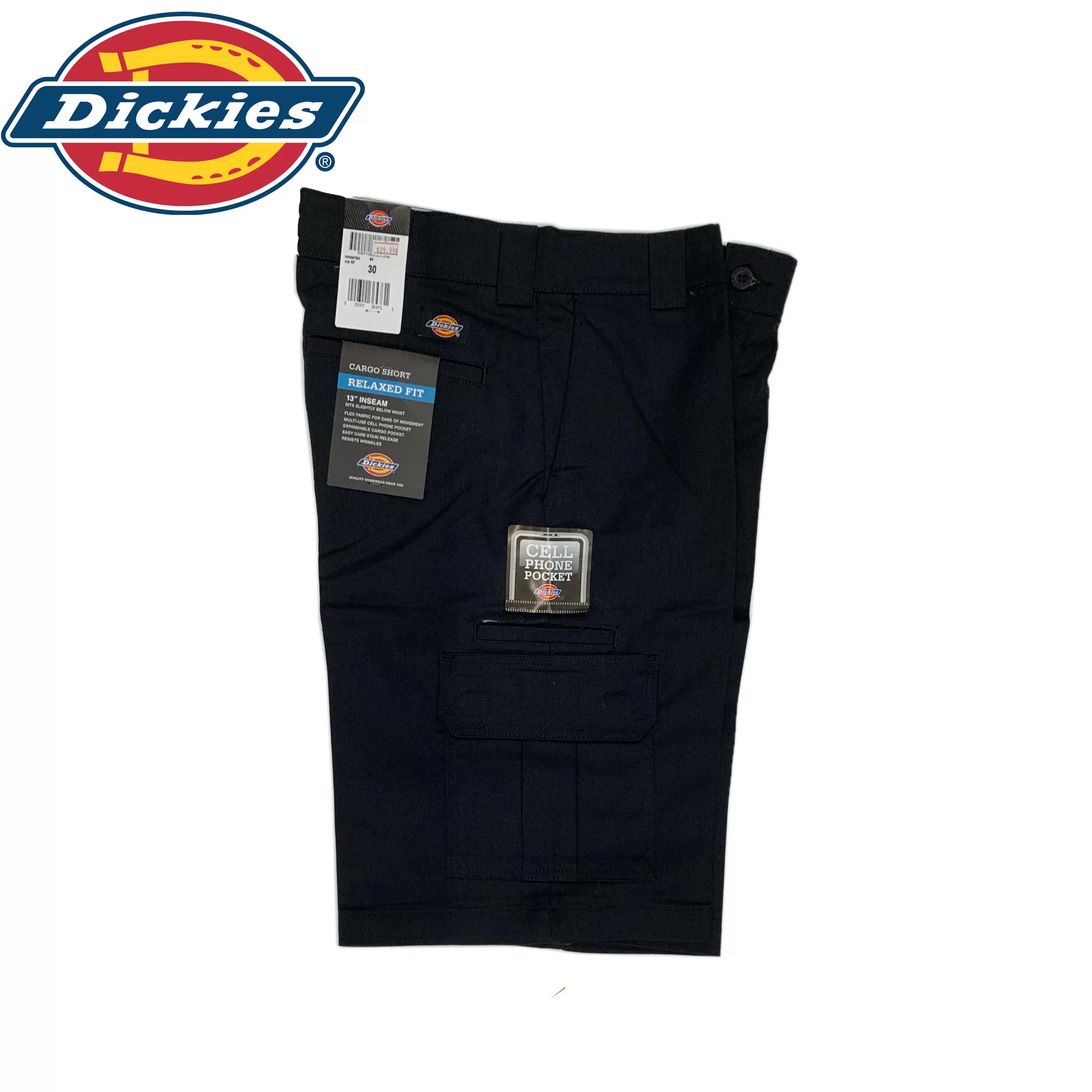 Dickies FLEX Relaxed Fit Cargo Shorts, 13"