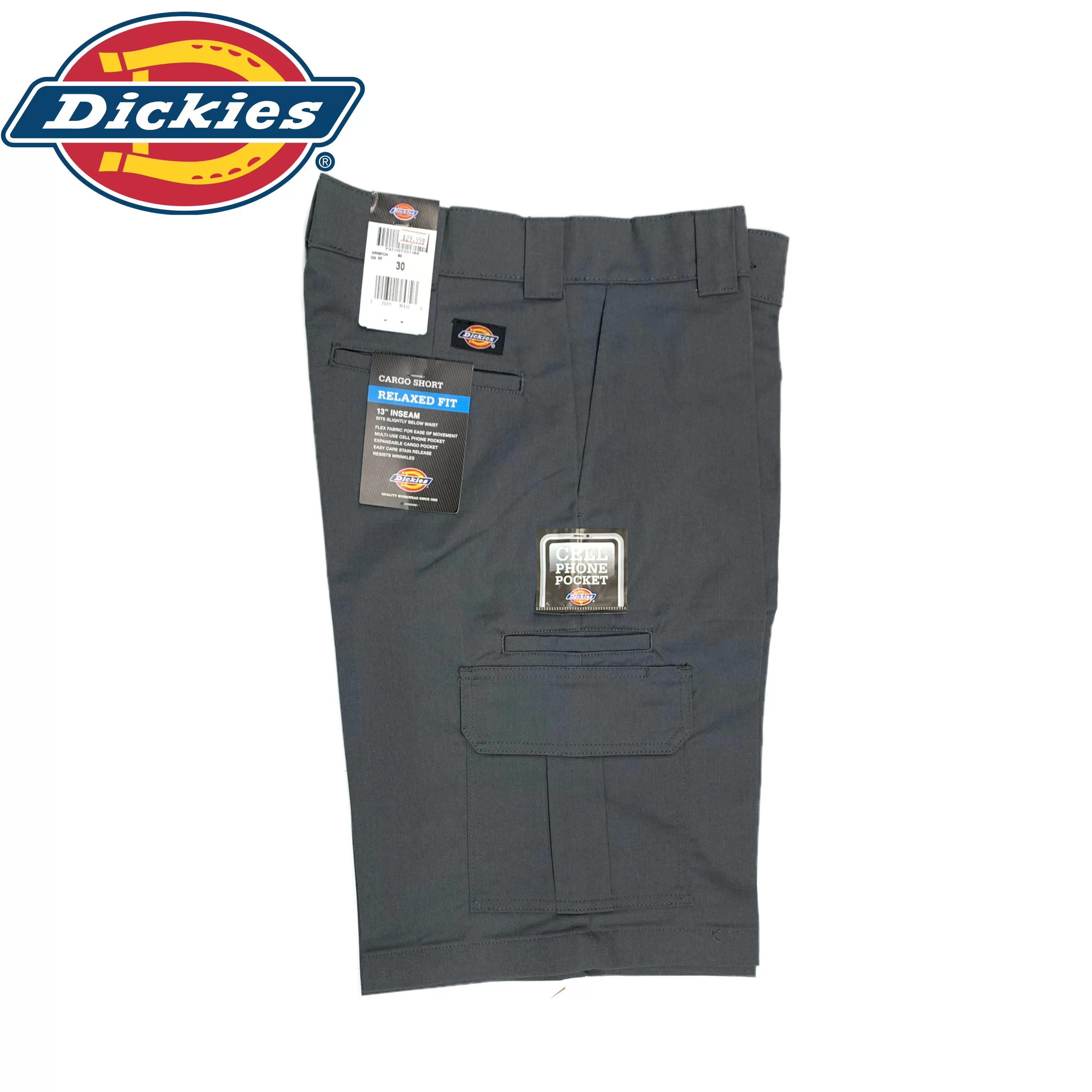 Dickies FLEX Relaxed Fit Cargo Shorts, 13"