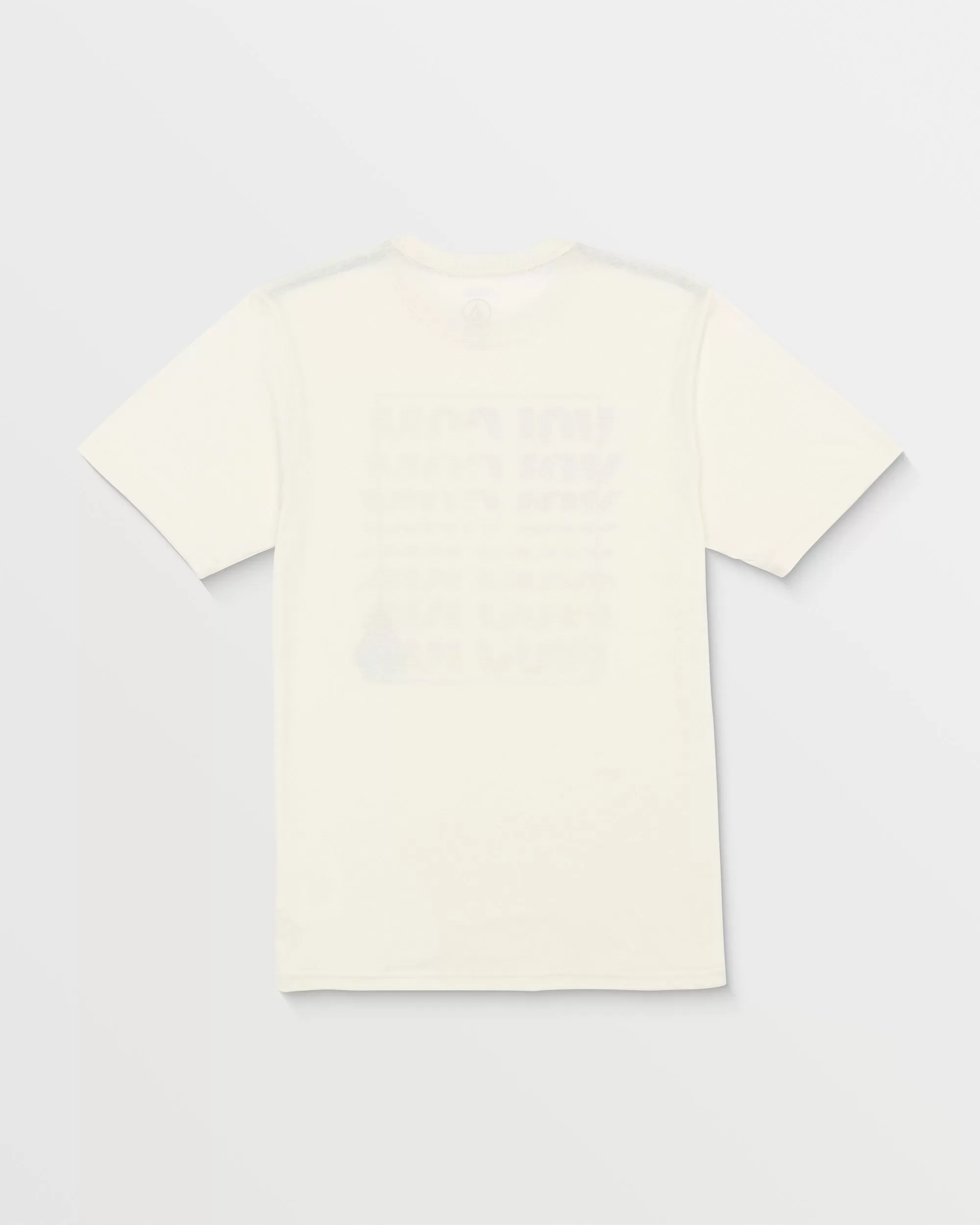 Flip Thru Short Sleeve Tee - Off White Heather