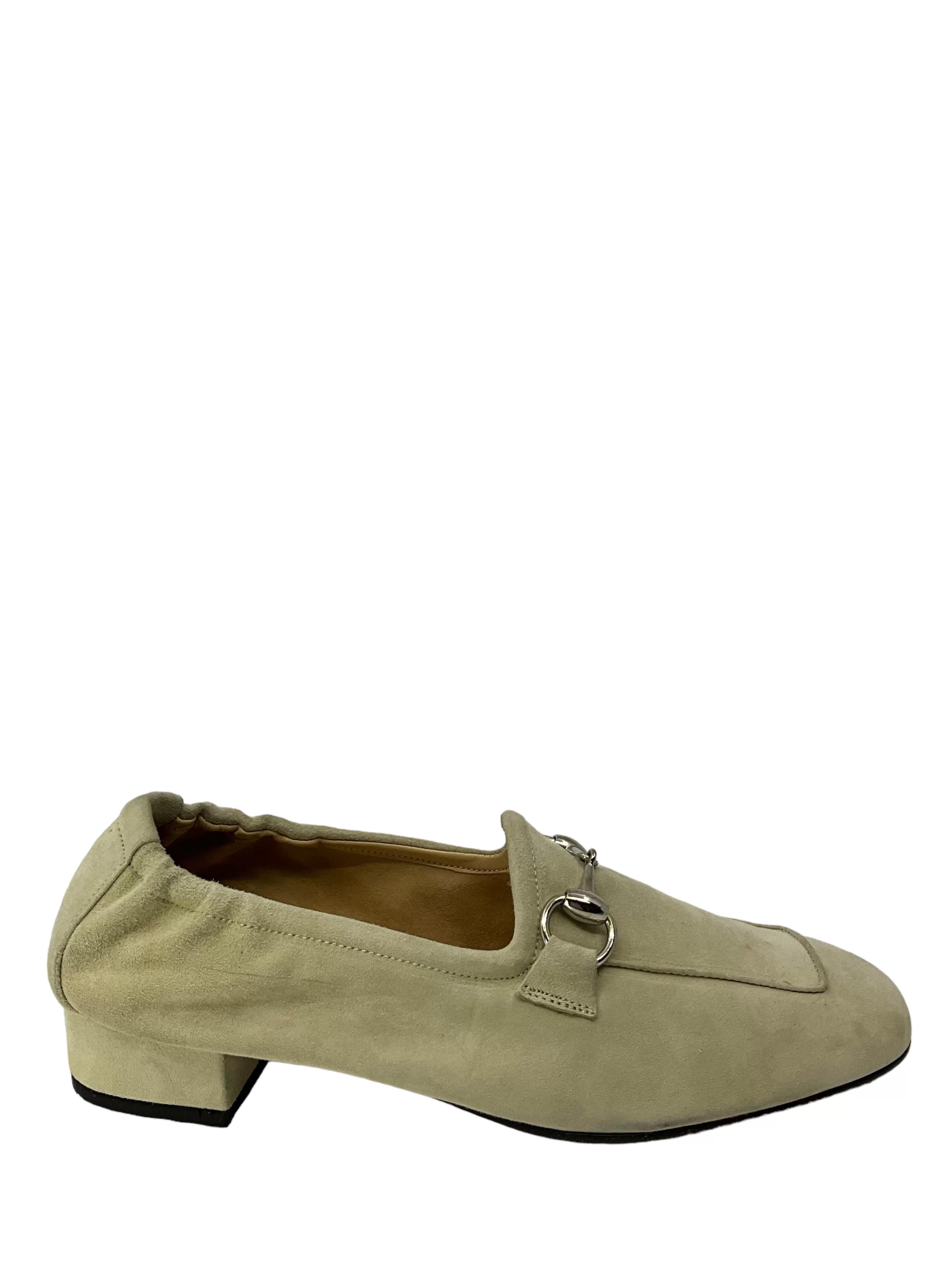 Gucci Beige Suede Loafers Size 8.5