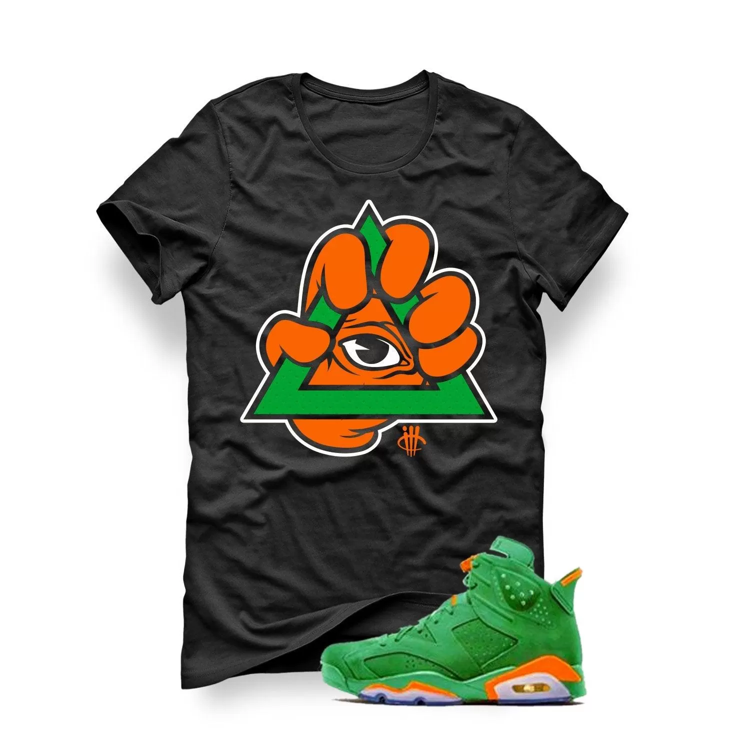 Jordan 6 Gatorade Green Black T (All Lies)