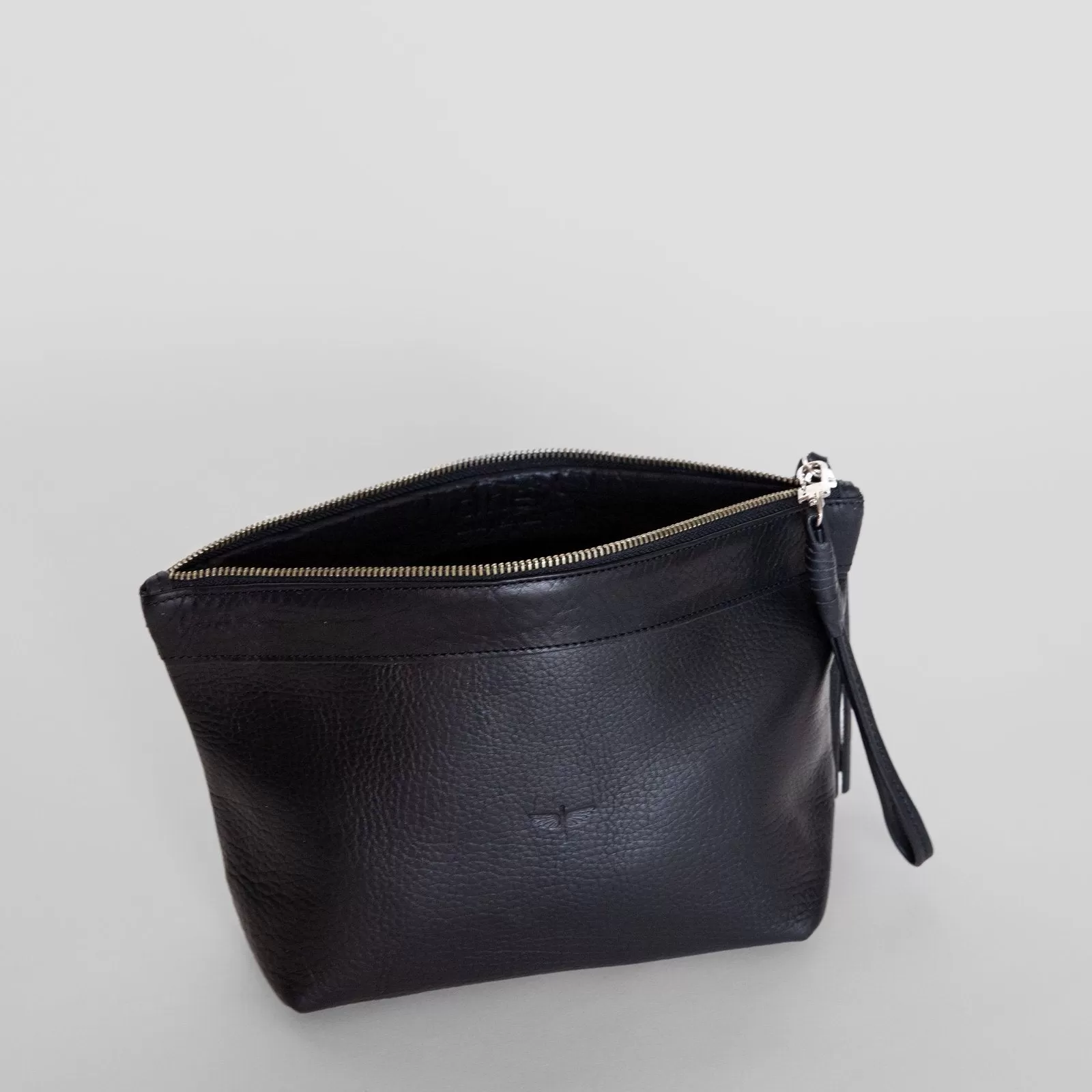 Laguna Leather Clutch / Black