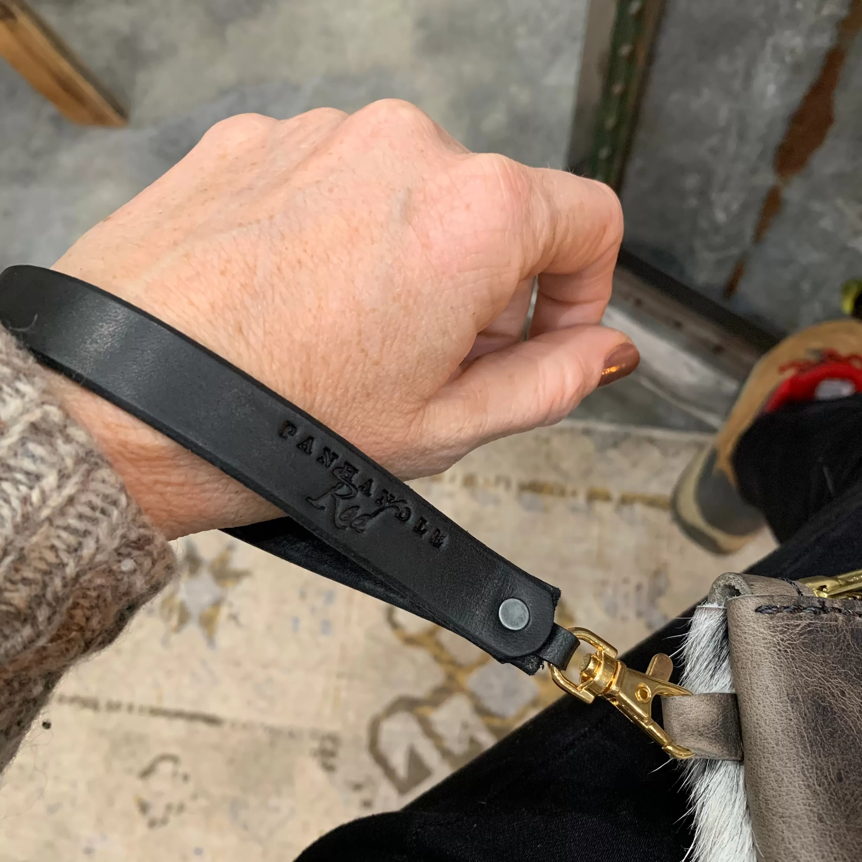 Leather Wrist Wrap