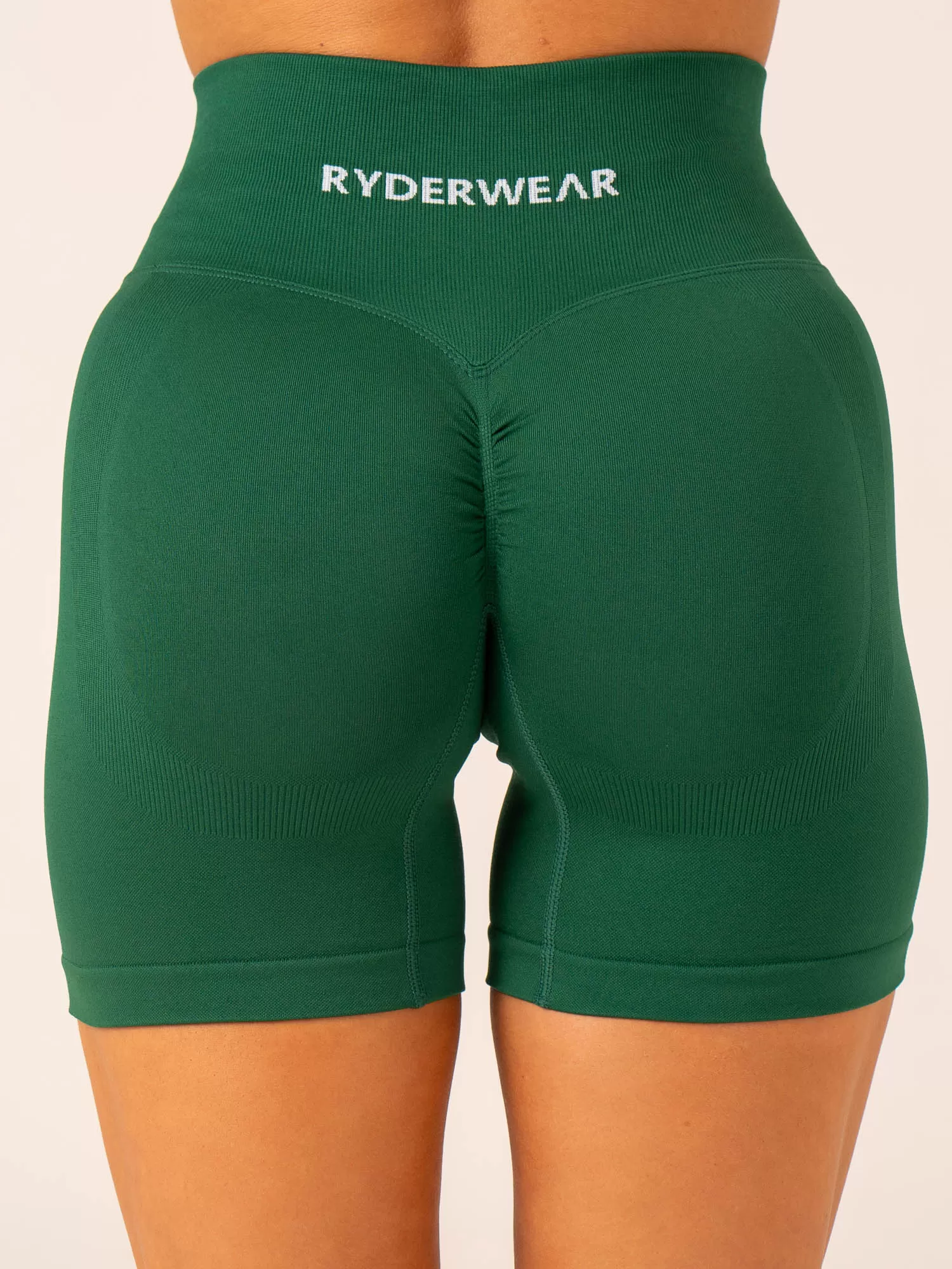 Lift BBL Scrunch Seamless Shorts - Emerald