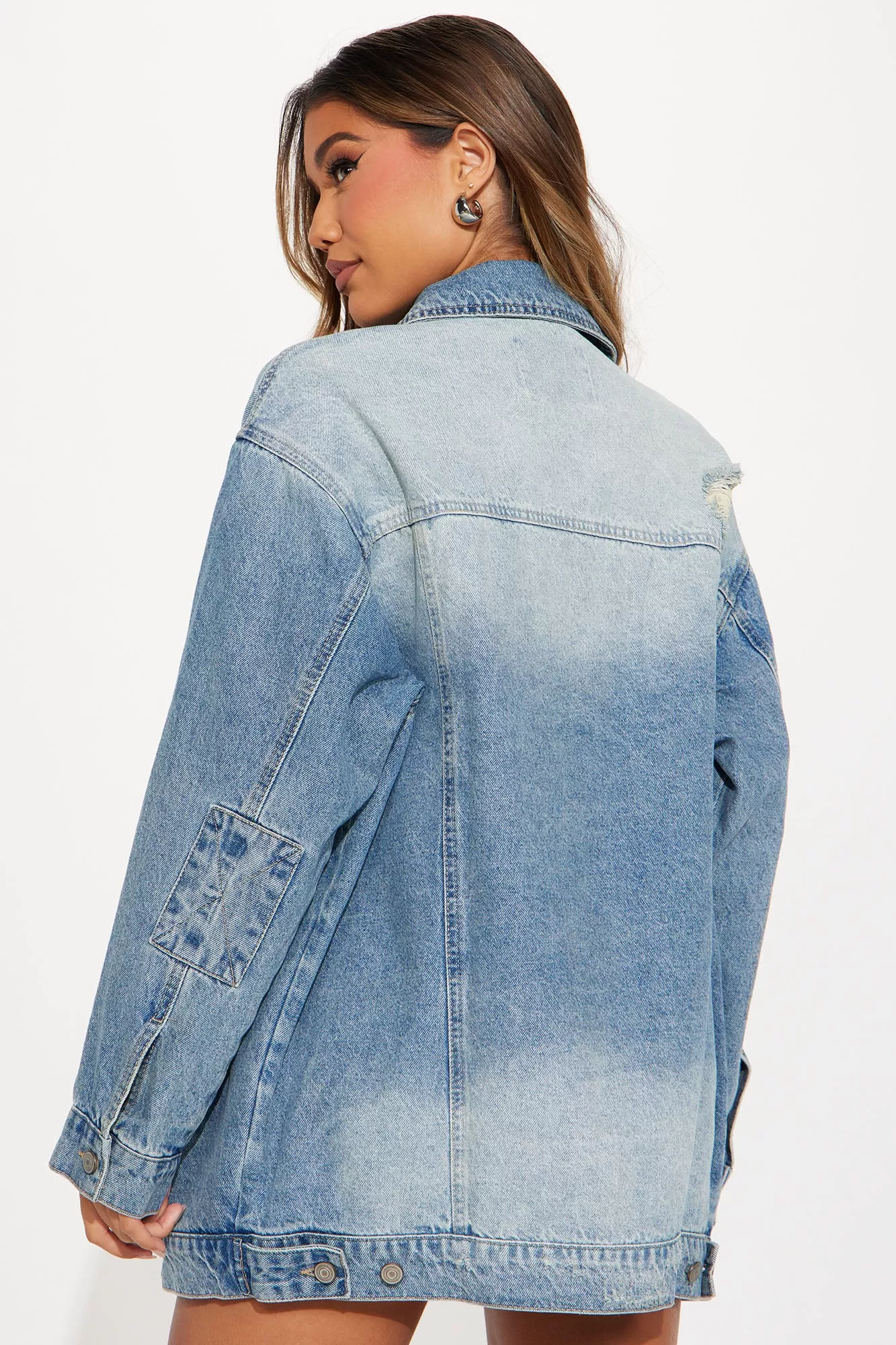 Losing Focus Denim Trucker Jackets - Light Wash