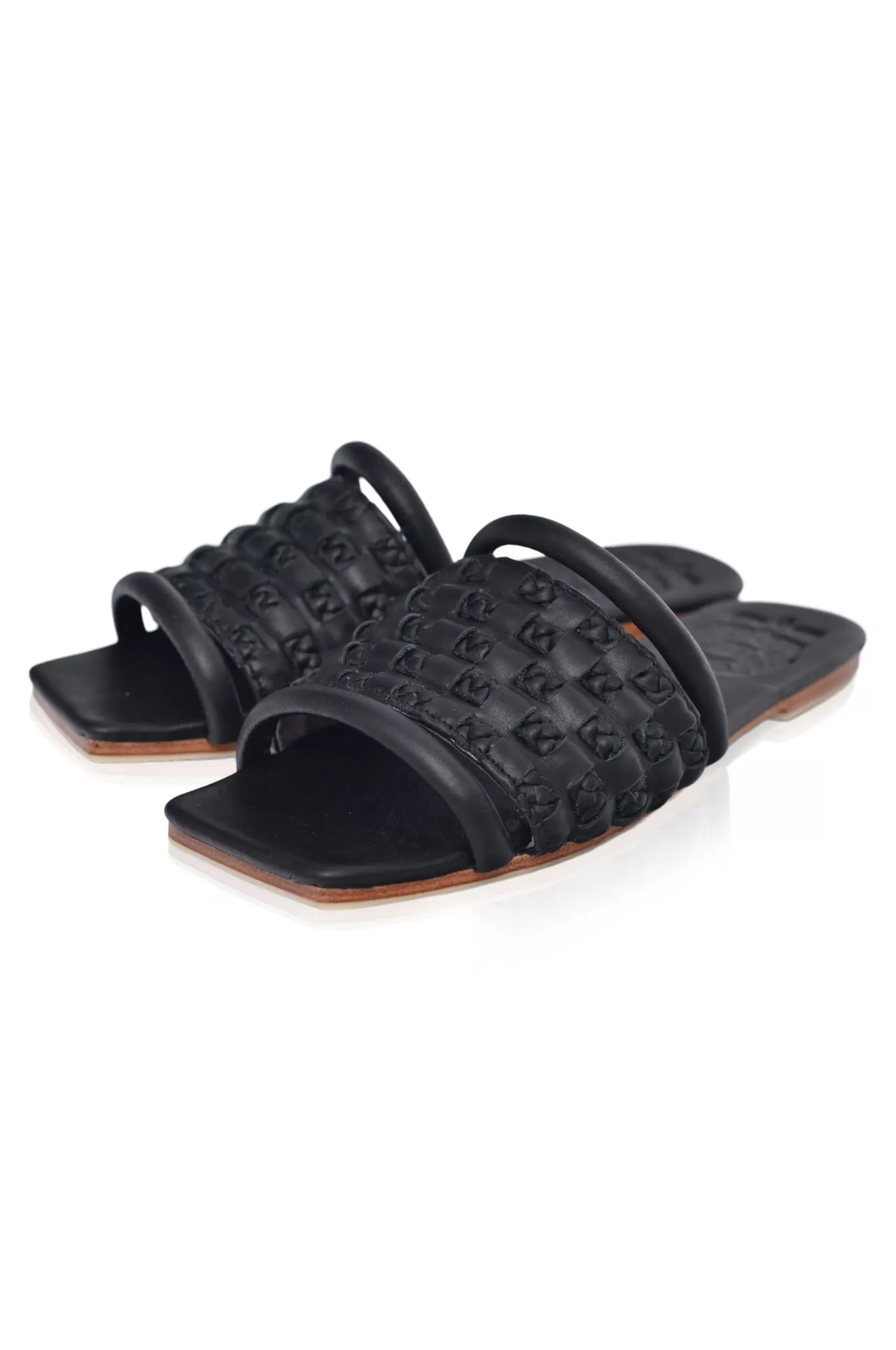 Majorca Leather Slides