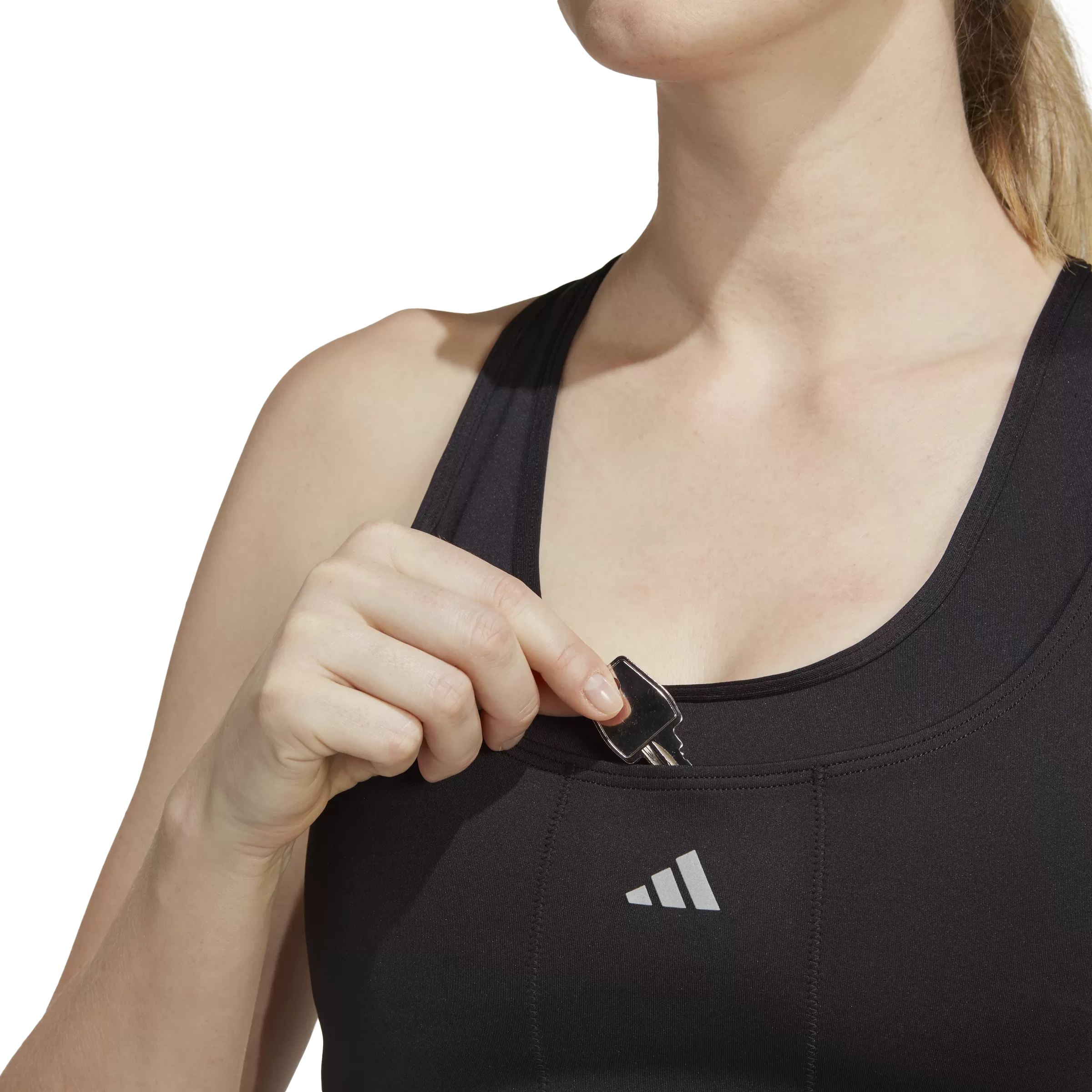 Medium Support Running Pocket Bra -  Women's