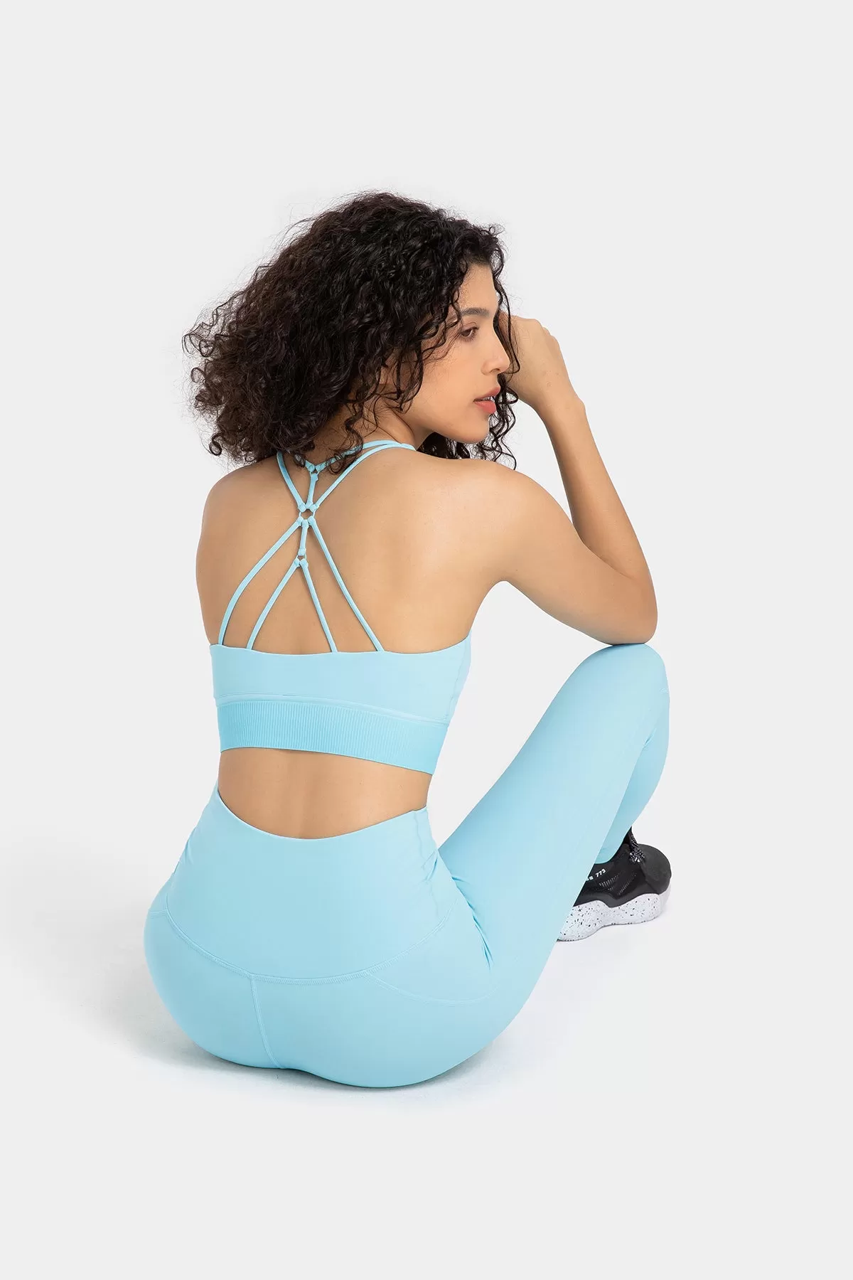 Medium Support Strappy Back Bra