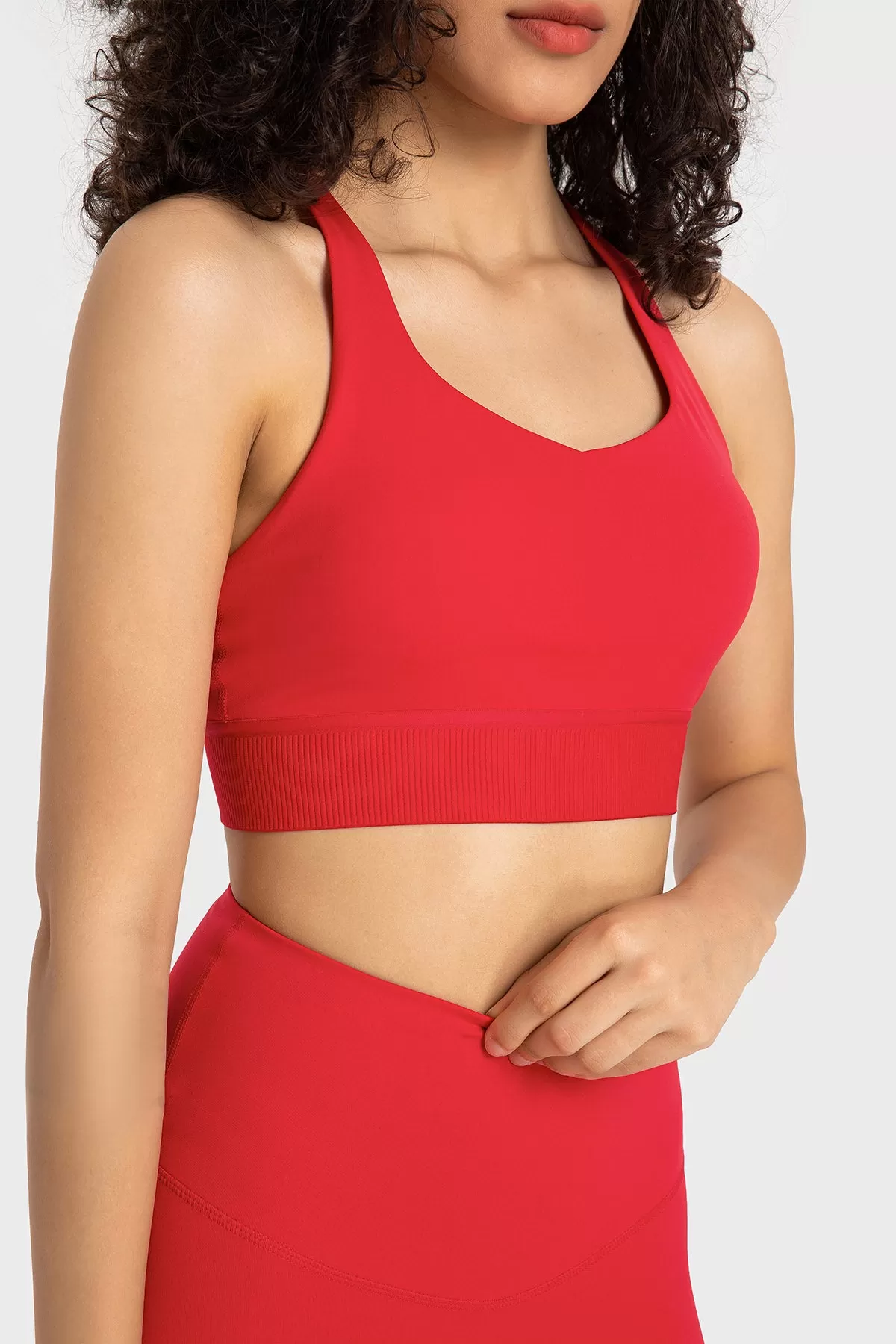 Medium Support Strappy Back Bra