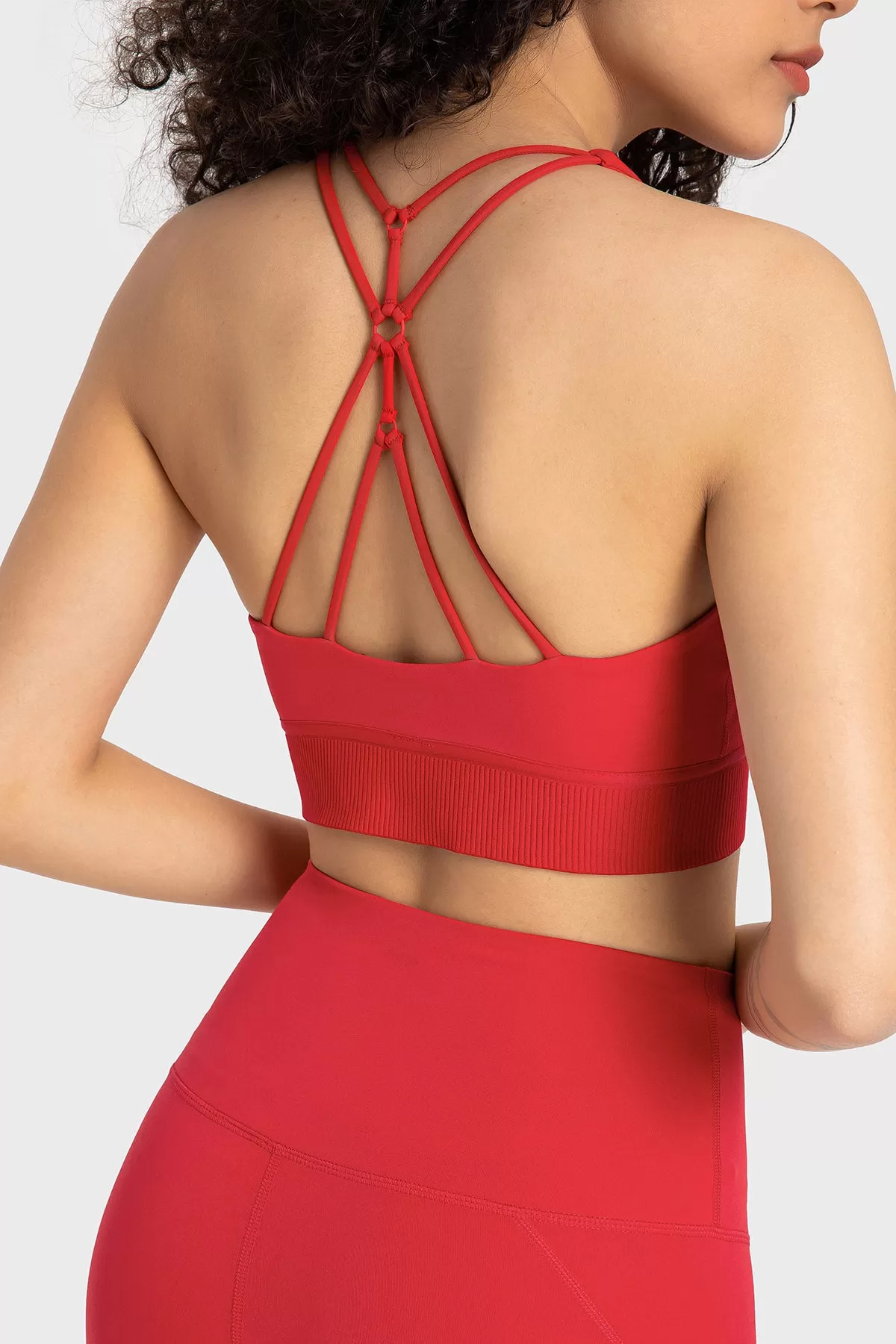 Medium Support Strappy Back Bra