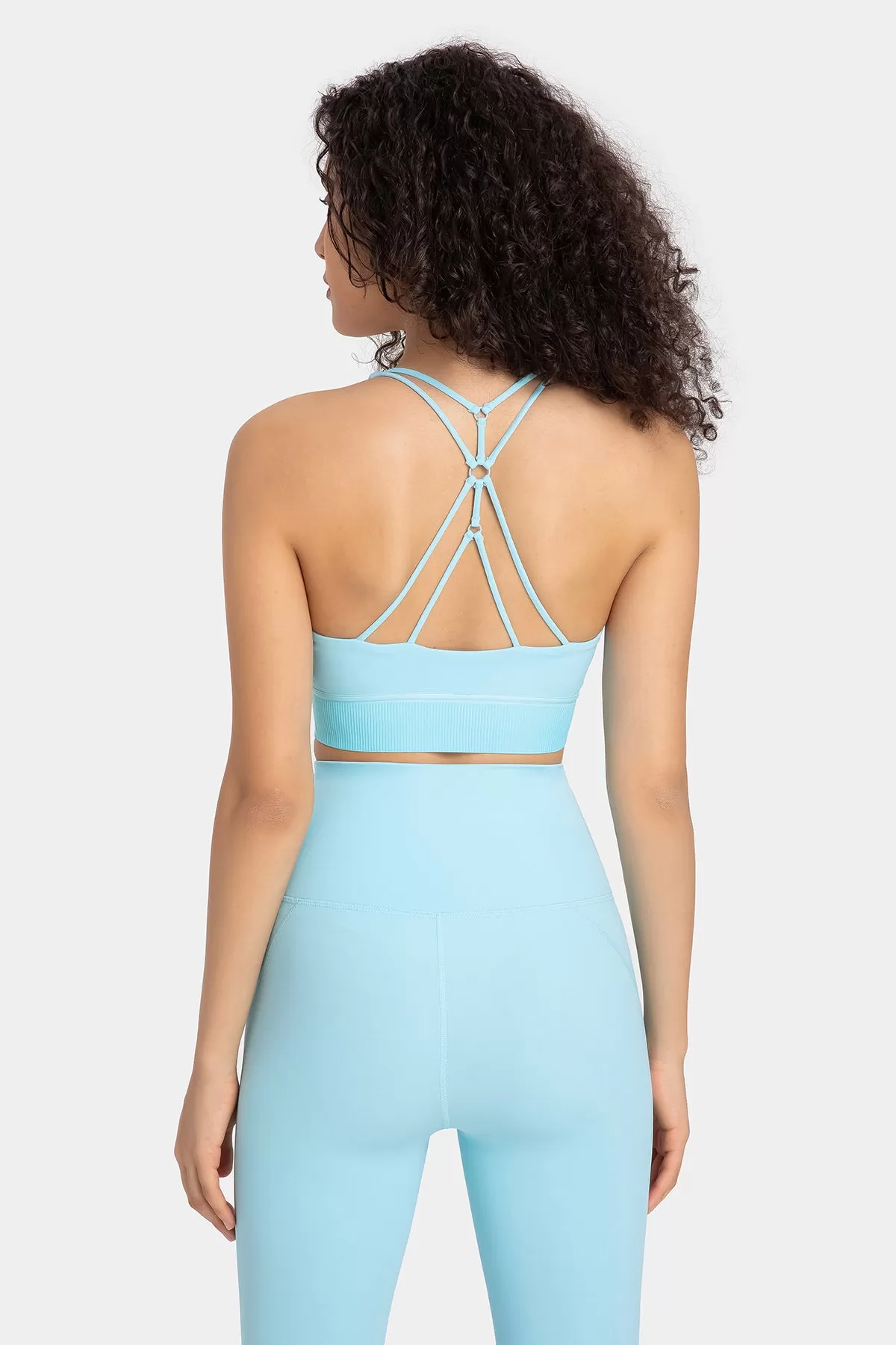 Medium Support Strappy Back Bra