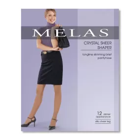 Melas 12 Denier Crystal Sheer Shaper Tights