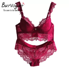 New Lace Lingerie Bra Set Women Sexy Bra Set Push Up Bras