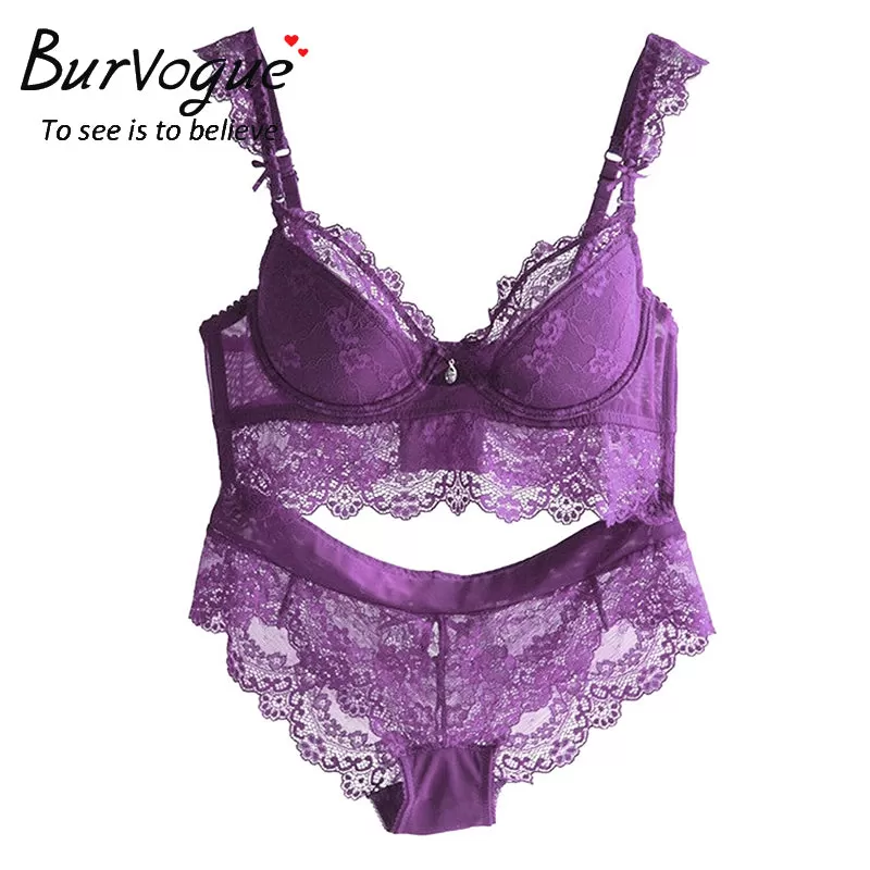 New Lace Lingerie Bra Set Women Sexy Bra Set Push Up Bras