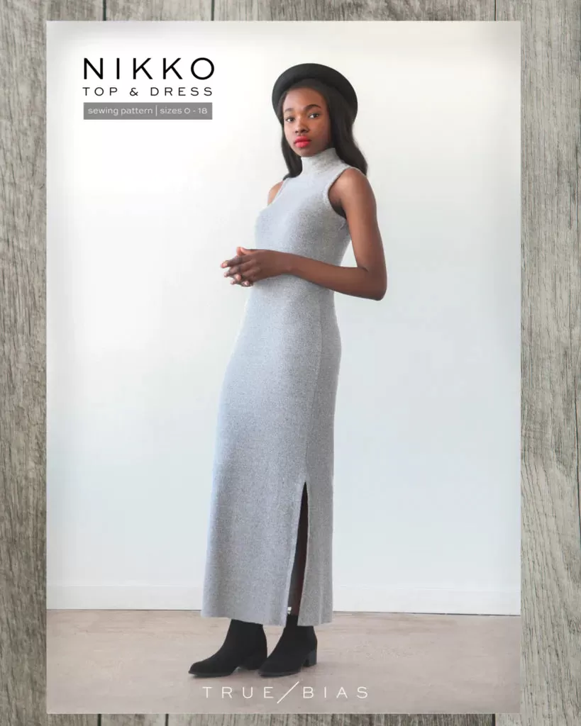 Nikko Top & Dress | Sz 0-18 | Sewing Pattern by True Bias