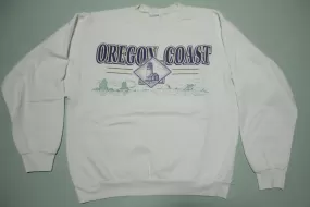 Oregon Coast Vintage 80s Tourist Crewneck Sweatshirt